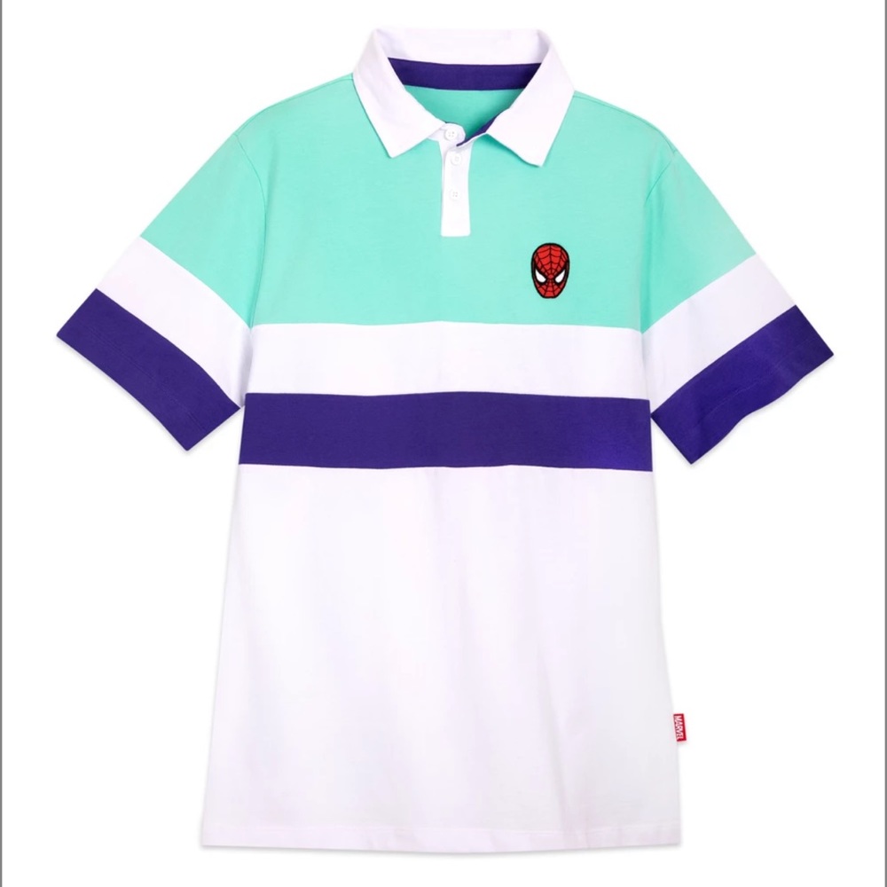 XX Large Disney Park Spider-Man Marvel '90s Polo Shirt